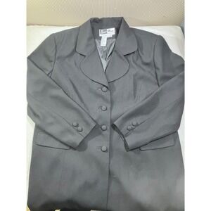 Bea Marc International Women's Black Blazer Size 22 Career Office Formal